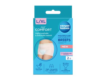 canpol babies poporodni kalhotky lxl 2ks (1)