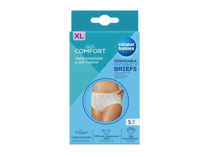 canpol babies jednorazove poporodni kalhotky lxl 5ks (1)