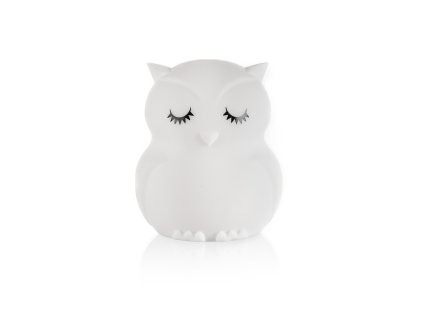 Zopa Silikonová LED noční lampička vel. M - Owl