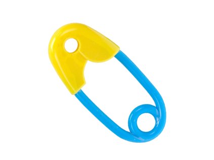 Chrastítko spínací špendlík