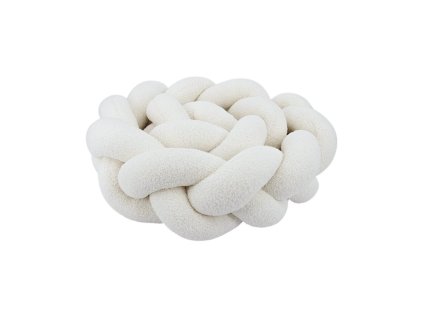 copankovy mantinel z boucle mekky a stylovy do postylky ecru