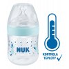 Nuk kojenecká láhev Nature Sense s kontrolou teploty 150 ml tyrkysová
