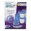 Philips AVENT VIA zásobníky 180 ml 0m+, 10 ks transparent SCF618/10