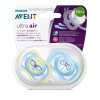 Philips AVENT Šidítko Ultra air 18+ m. chlapec (lev), 2 ks