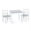 Klups sestava stoleček a židle Joy šedo bílé