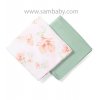 Babyono Pleny mušelínové Bamboo 2 ks Tropic Flower