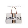 CHILDHOME PŘEBALOVACÍ TAŠKA MOMMY BAG OFF WHITE / BLACK GOLD