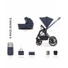 Venicci kočárek dvojkombinace Tinum 2.0 Stylish Navy
