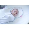 Motherhood Polštářek ergonomický stabilizační pro novorozence Blue Classics 0-6m