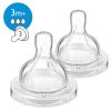 Philips AVENT Dudlík Anti-colic/Classic+ 3 střední průtok 3m+, 2 ks