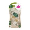 NIP GREEN line šidítko kaučuk, 0-6m+,2ks, green/beige