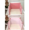 Amy Zábrana do dětské postýlky se vzorkem U15/růžová