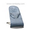 BabyBjörn Lehátko Bouncer Bliss Slate Blue Mesh