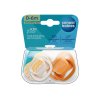 canpol babies set symetrickych silikonovych dudliku babiesboo 18m oranzovy (19)