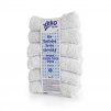 bio bavlnene frote ubrousky xkko organic 21x21 bile 3b8