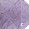 bio bavlnena frote osuska s kapuci xkko organic 90x90 lavender aura 869