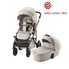 BRITAX RÖMER Set kočárek Smile 5Z + hluboká korba Lux, Soft Taupe
