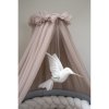 tiulowy baldachim do lozeczka rose stelaz na baldachim (2)