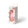 Babyono Dudlík silikonový na krmení Frog pink 6m+