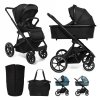 Muuvo Kočárek kombinovaný Slick 2.0 set 2v1 Classic black
