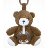 Tulilo Hračka závěsná-Méďa hnědý s melodií a chrastítkem