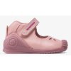 Biomecanics dětské botičky dívčí - růžové s přezkou