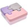 Screenshot 2025 06 29 at 18 40 07 Svačinový box Puzzle 850 ml růžový fialový šedý Melii Svačinové boxy bento boxy www.mimmo.cz baví nás chytré a hezké věci