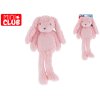 Zajíček Teddy plyšový dlouhé nohy 30cm -sv.růžový