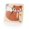 Zopa Dřevěné puzzle malé Fox