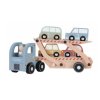 Little Dutch Náklaďák s autíčky dřevěný