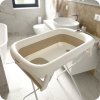 PRIMABOBO Skladaci vanicka LUX SE STOJANKEM vana pro dite velka BEZOVA Dalsi funkce se stojanem s vypousteci zatkou s protiskluzovou podlozkou s teplomerem