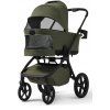 Future Design INSPIRO multifunkcni kocarek 2v1 Silk Olive Barva cerna zelena