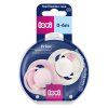lovi dudlik silikonovy dynamicky prime tutti frutti 0 6m 2ks roserose cream (1)