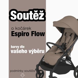 Soutěž o kočárek Espiro Flow 🤩🤍 Milí rodiče, máme tady pro vás úžasnou příležitost vyhrát krásný kočárek Espiro Flow v...