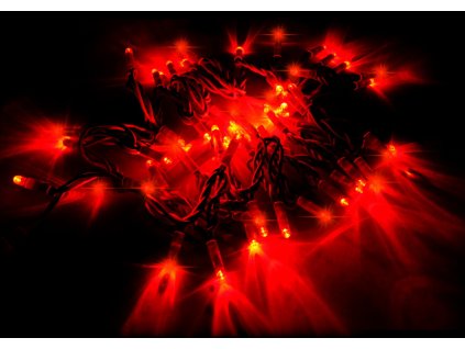 1317 string lite cervena cerveny kabel 12m 180led 3x60 230v 15w