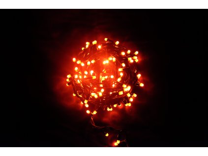 1347 string lite cervena cierny kabel 12m 180led 3x60 230v 15w