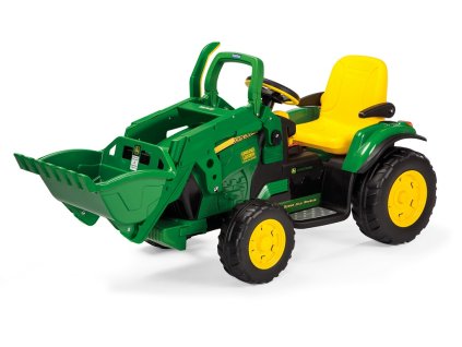 Elektrický nakladač Peg Pérego John Deere Ground Loader 12V zelená (2)
