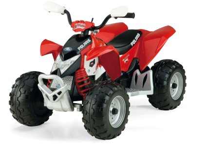 Elektrická štvorkolka Peg Pérego Polaris Outlaw 12V červená