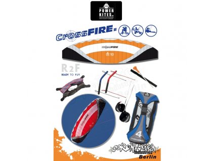 HQ Powerkites Crossfire II 10.0