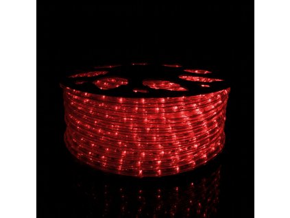 UV odolné - Svetelný had červená 1m 36LED 230V 3,8W