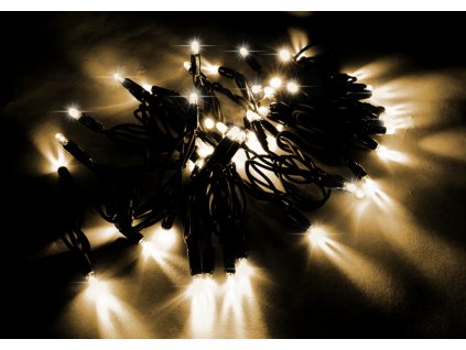String Lite teplá biela/čierny kábel 24m 360LED(6x60) 230V 30W