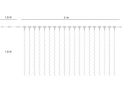 zaves 2x1,5m schema biela