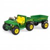 Elektrické vozidlo PegPerego John Deere Gator HPX 12V zelená + vlečka