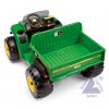 Elektrické vozidlo PegPerego John Deere Gator HPX 12V zelená + vlečka