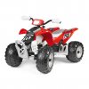 Elektrická štvorkolka PegPerego Polaris Outlaw red 12V červená