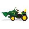 Elektrický nakladač PegPerego John Deere Ground Loader 12V zelená