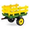 PegPerego John Deere Stake Side Trailer zelená