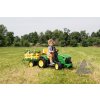 Elektrický traktor PegPerego John Deere Ground Force 12V zelená