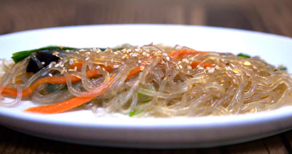 Recepty se skleněnými nudlemi