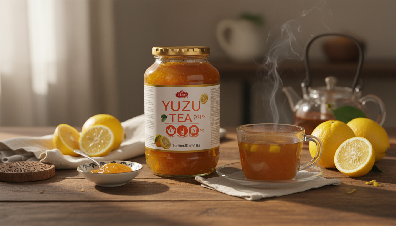 Korejský čaj Yuzu: Co to je, jak chutná a proč je tak oblíbený